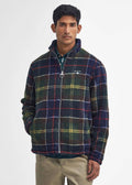 Tartan Fleece Zip Trough Jakke