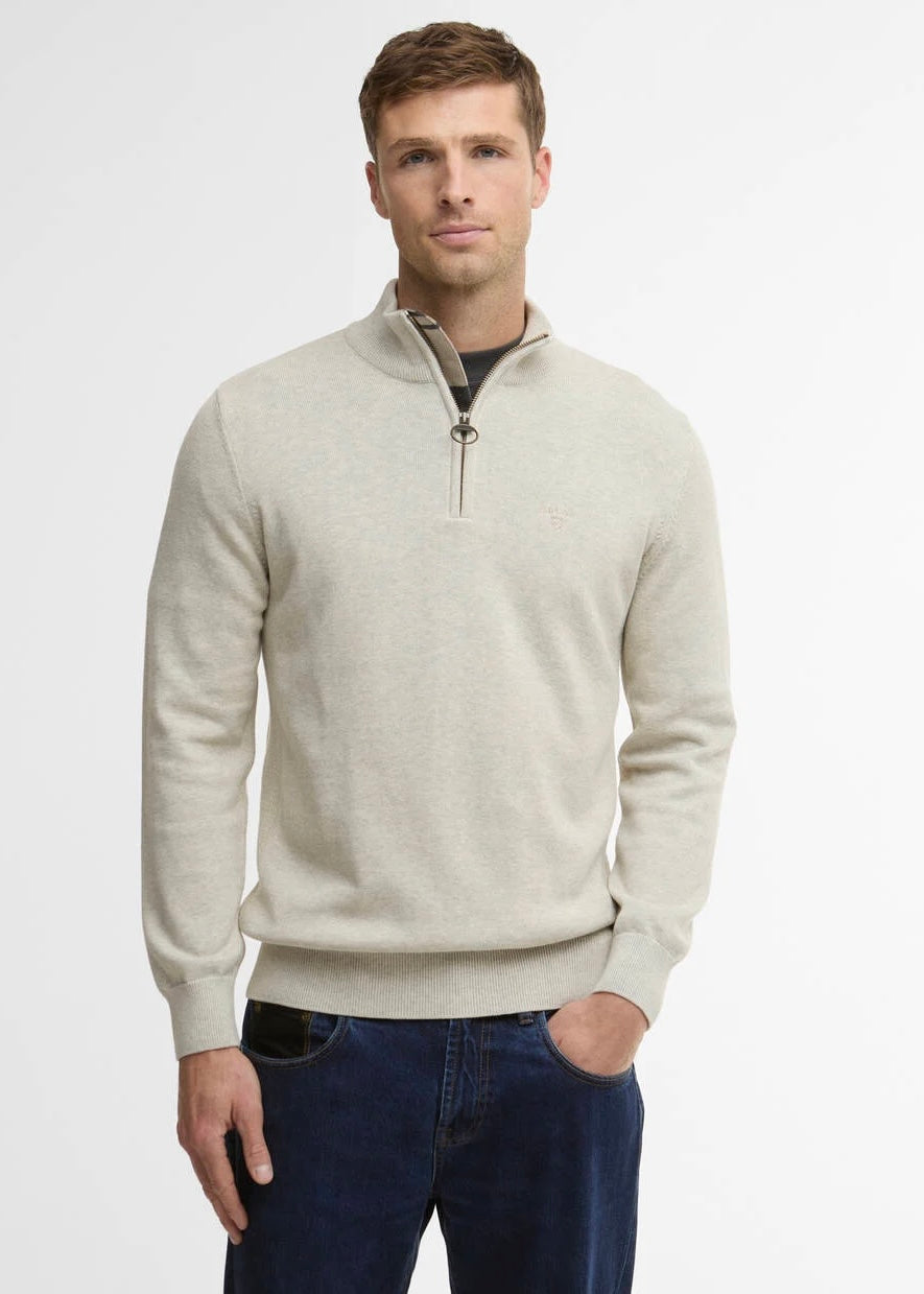 Cotton Half Zip