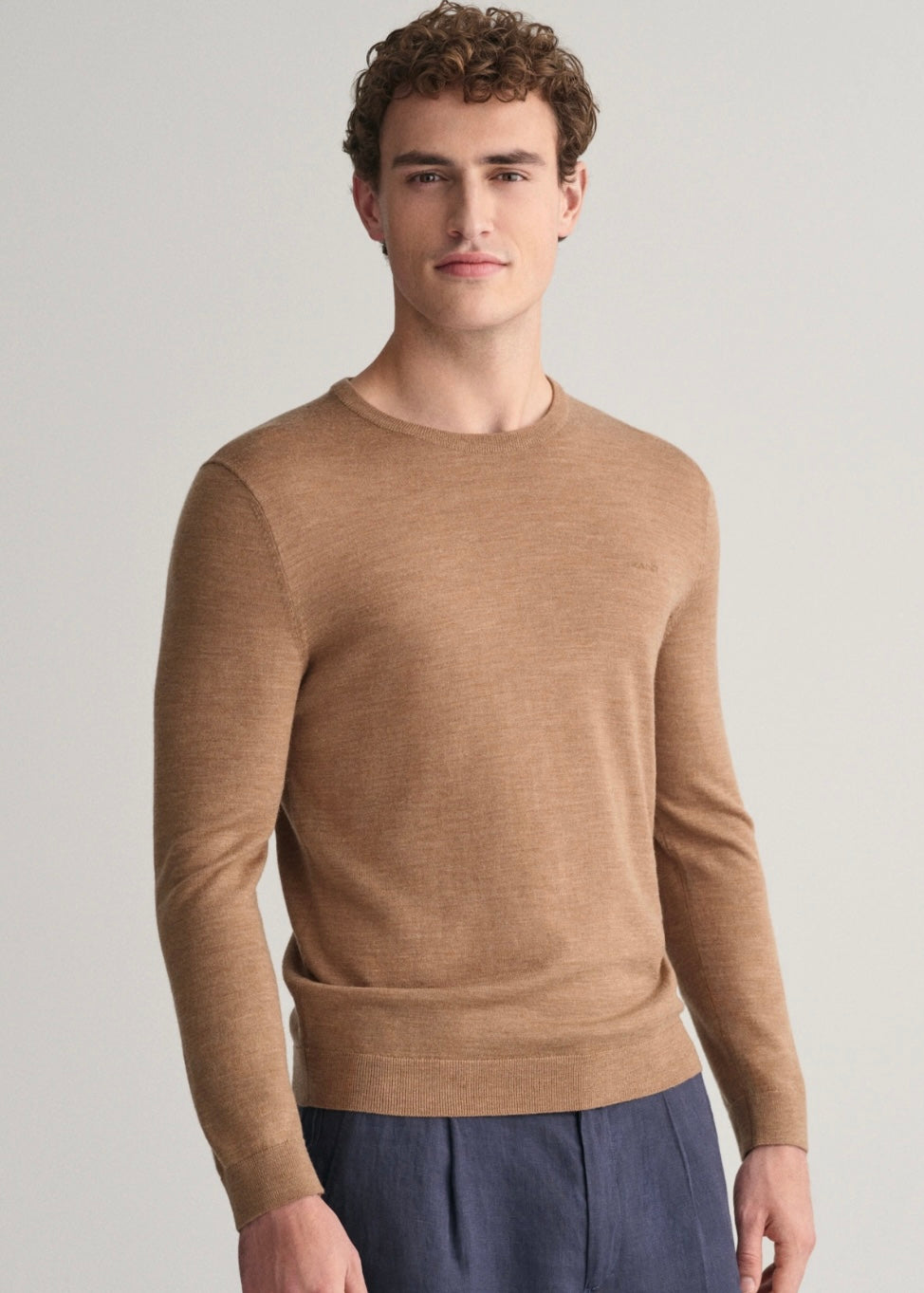 Extrafine Merino Wool C-neck Genser
