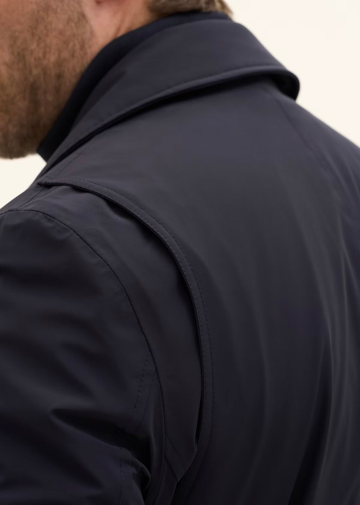 Zipped Padded Car Coat