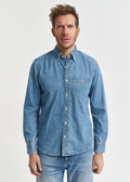Denim Skjorte