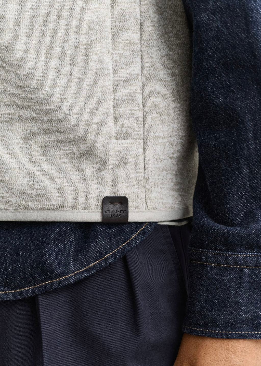 Zipped Fleece Vest