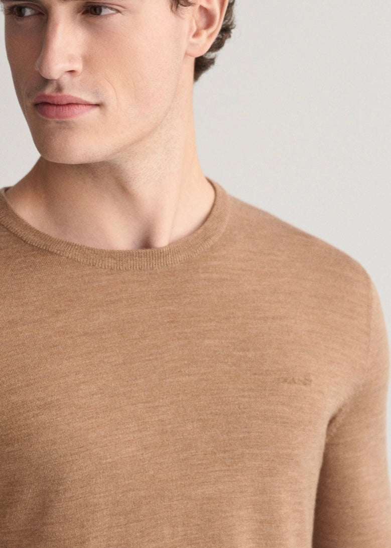 Extrafine Merino Wool C-neck Genser