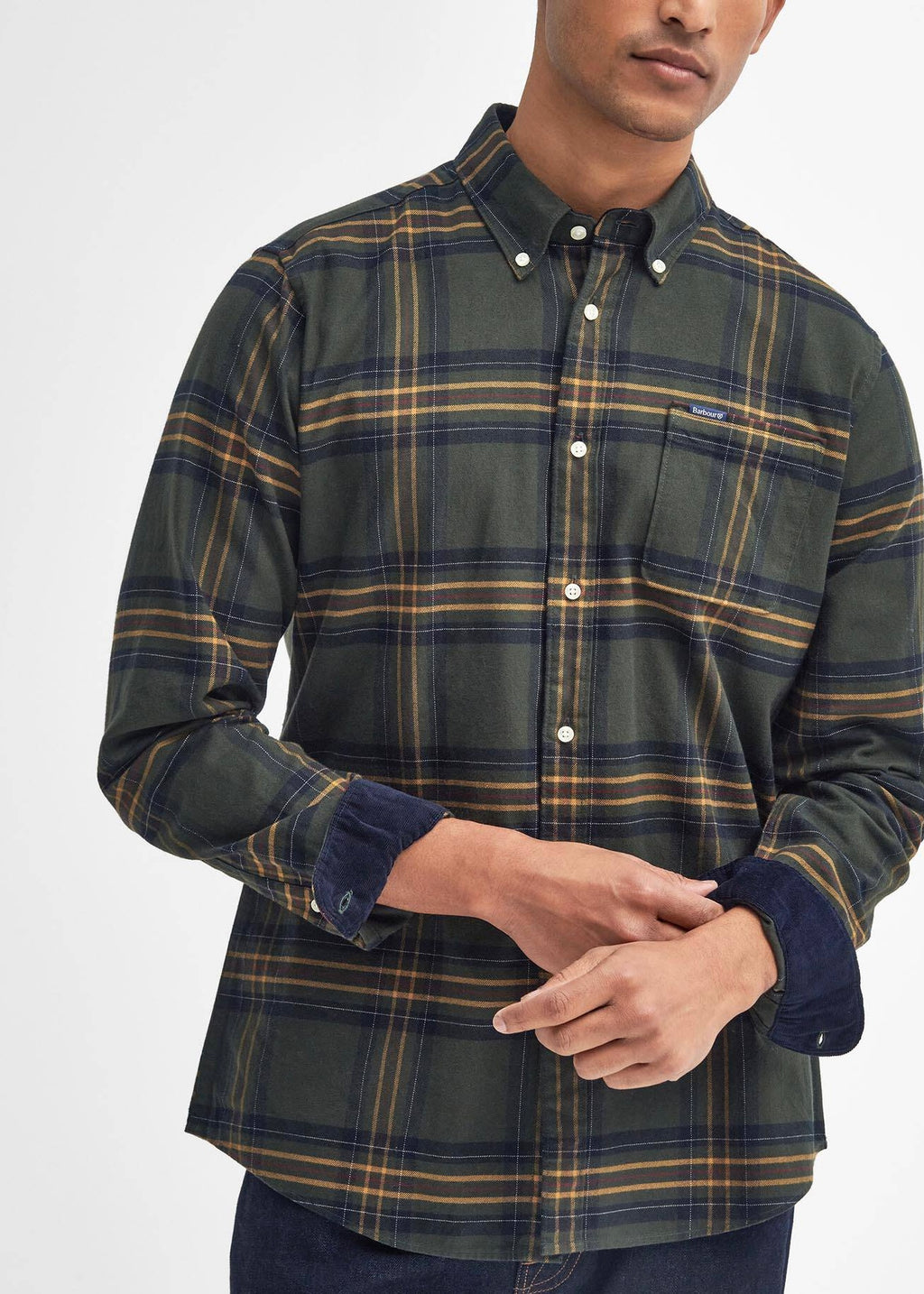 Portdown Tailored Checked Skjorte