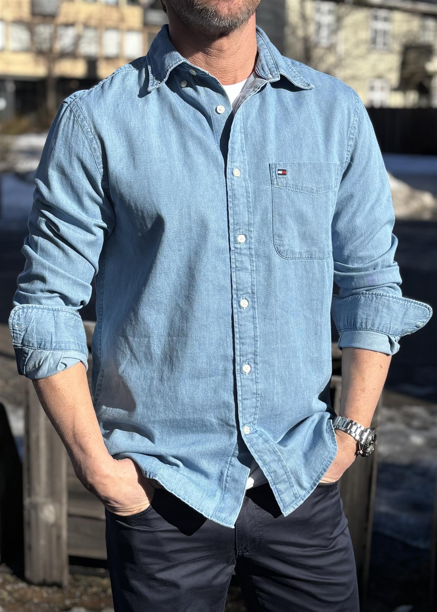 Bedford Indigo RF Skjorte