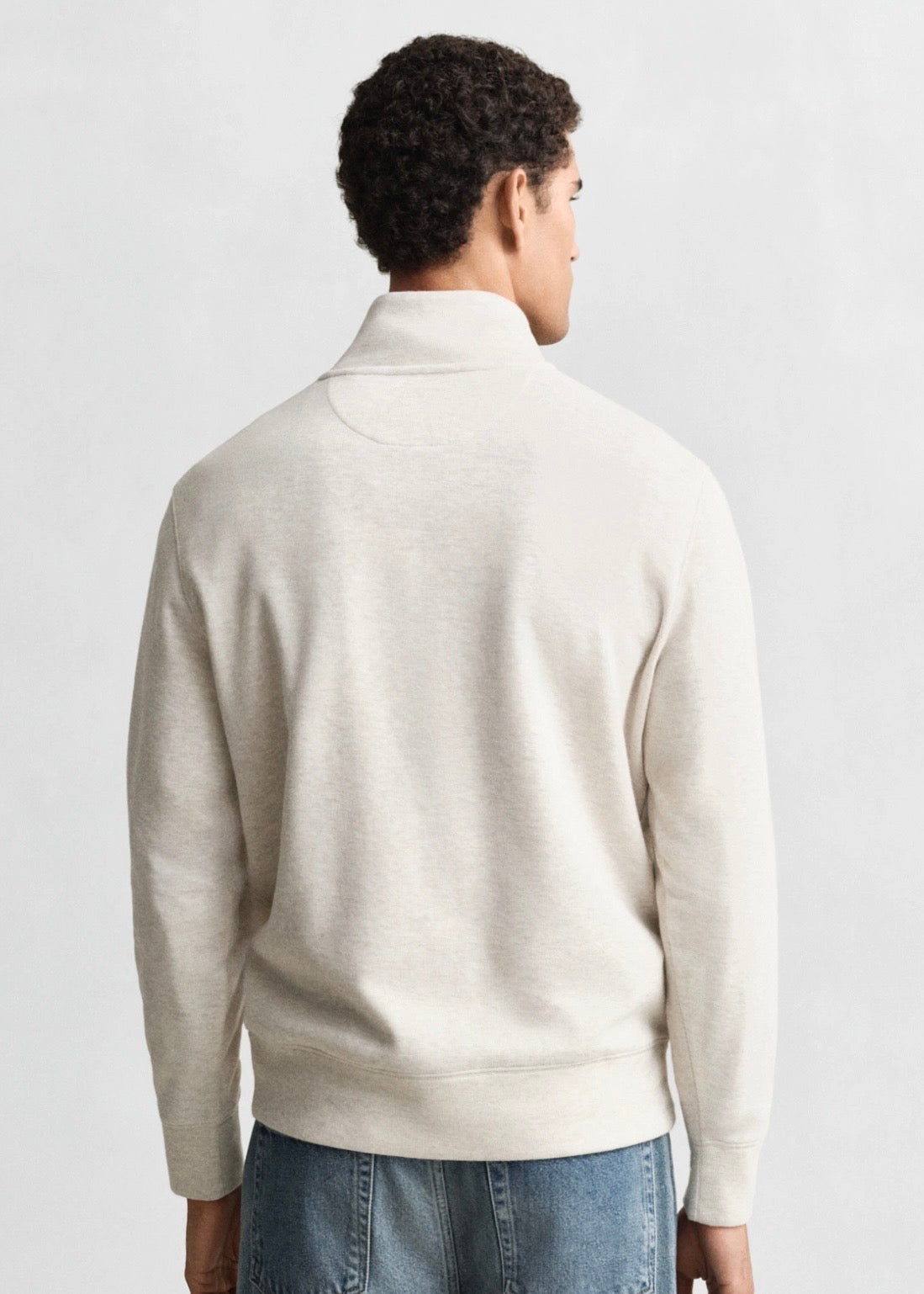 Sacker Rib Half Zip Genser