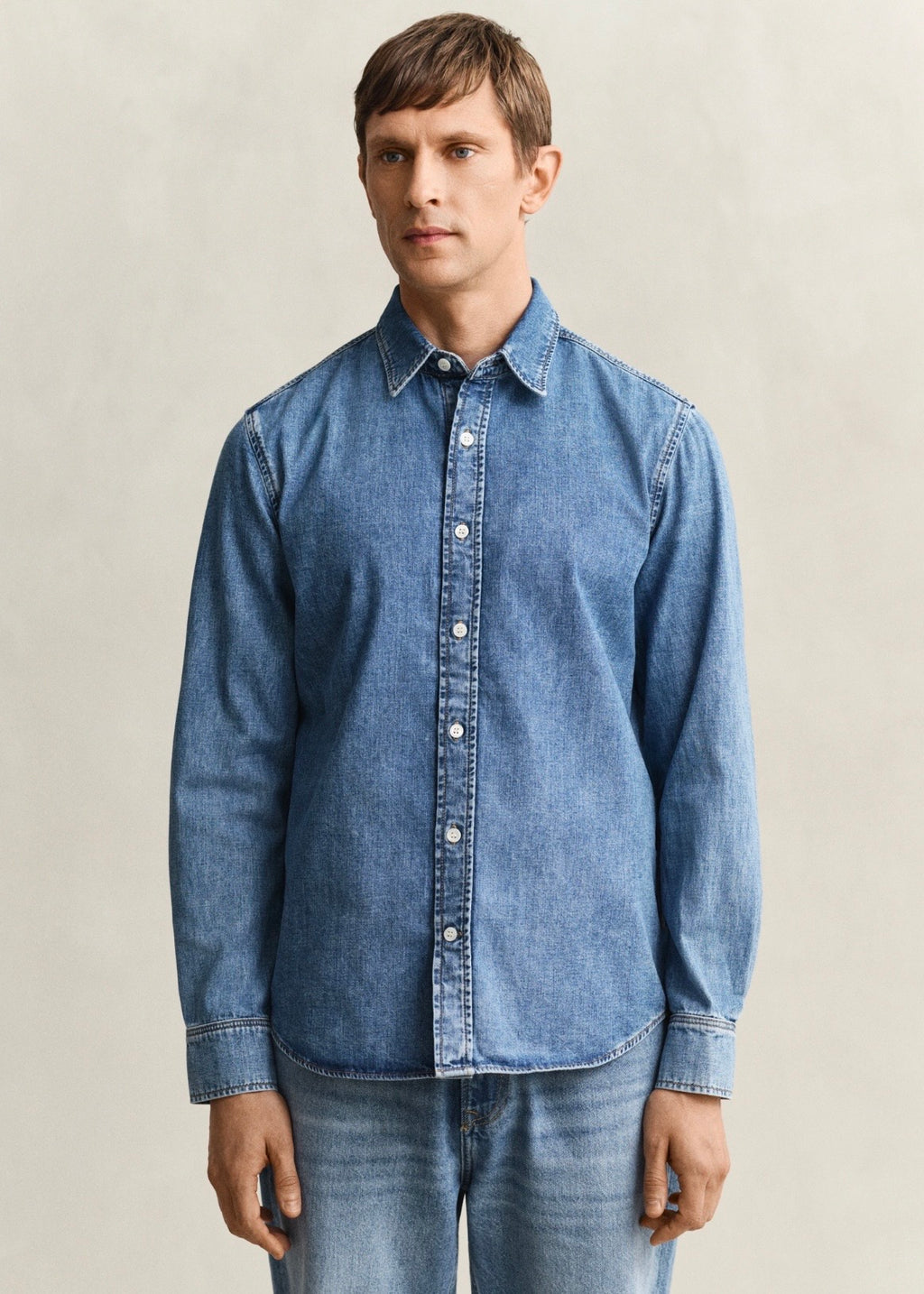 Reg Denim Skjorte