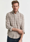 Corduroy Check Skjorte