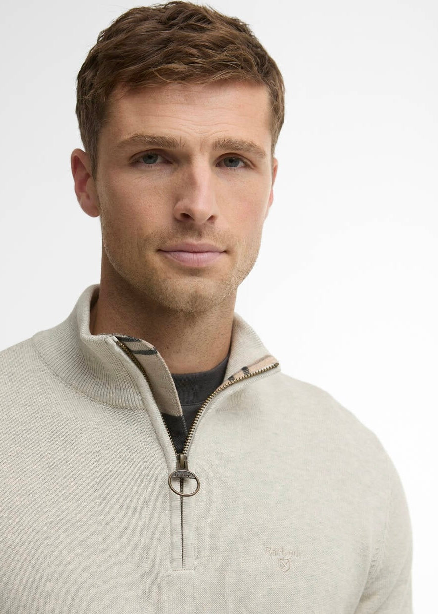 Cotton Half Zip