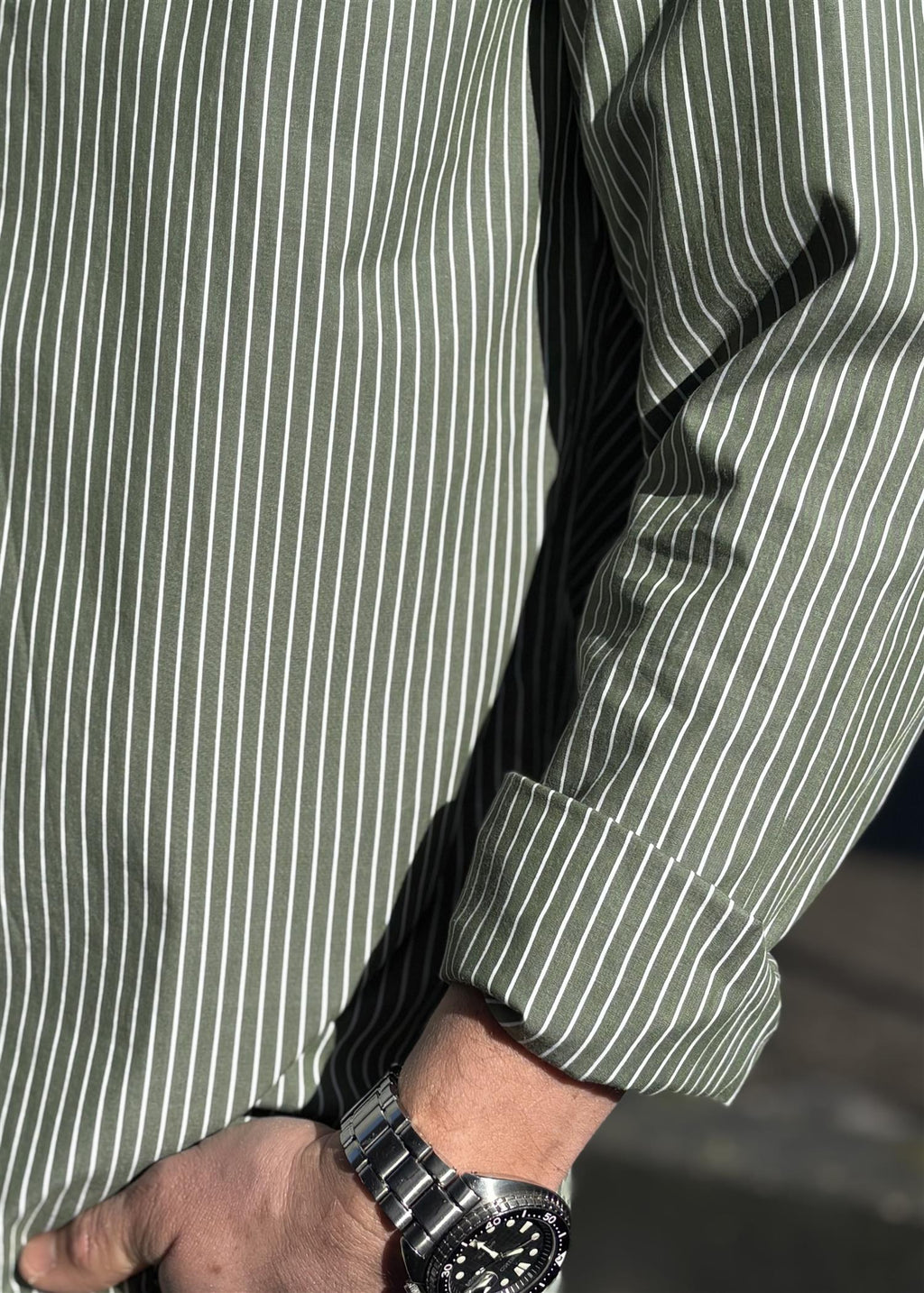 Core Hairline Poplin RF Skjorte