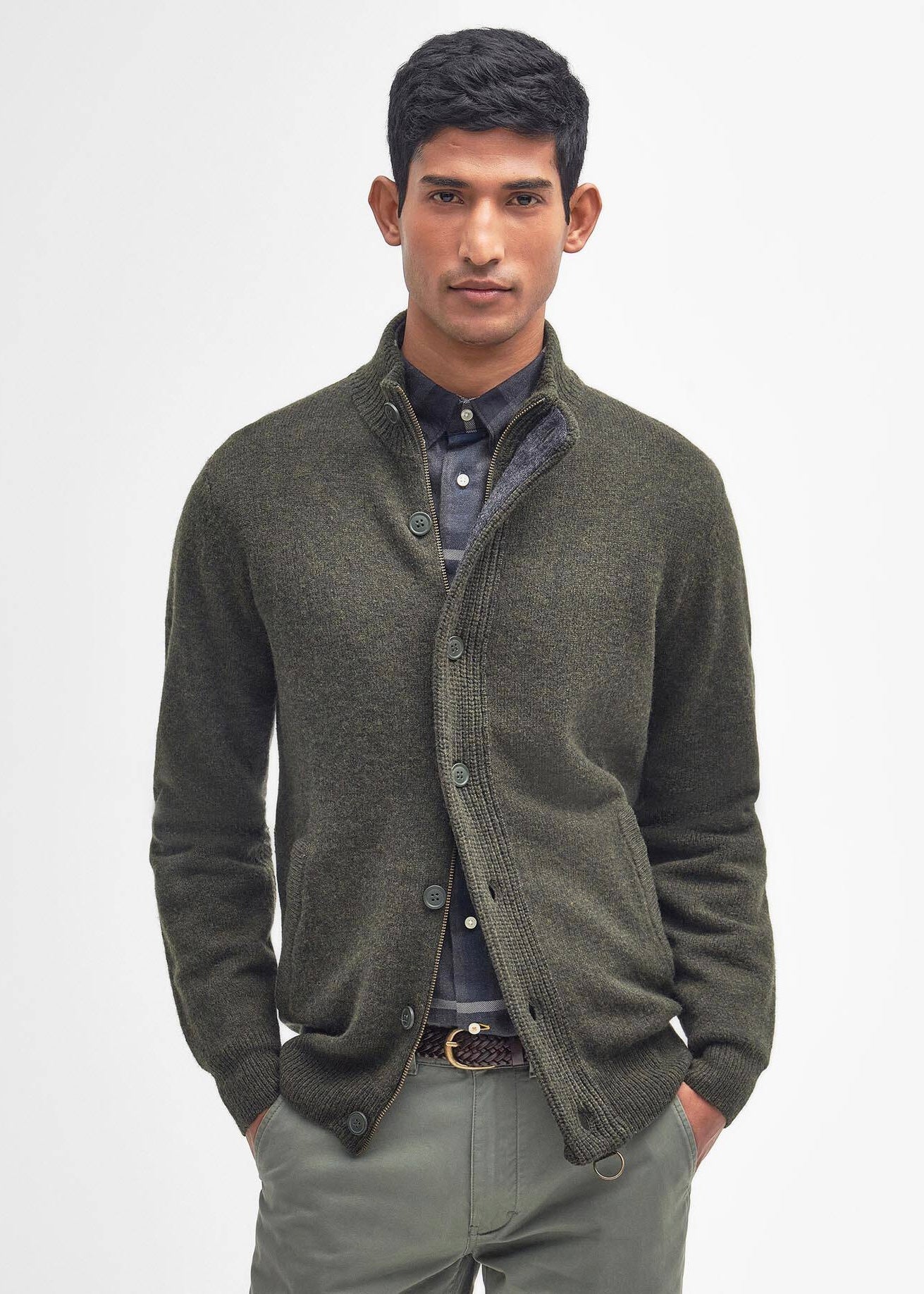 Essential Patch Thru Cardigan