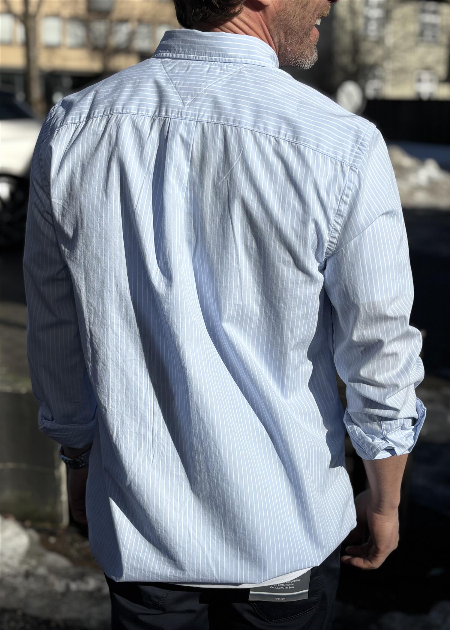 Core Hairline Poplin RF Skjorte