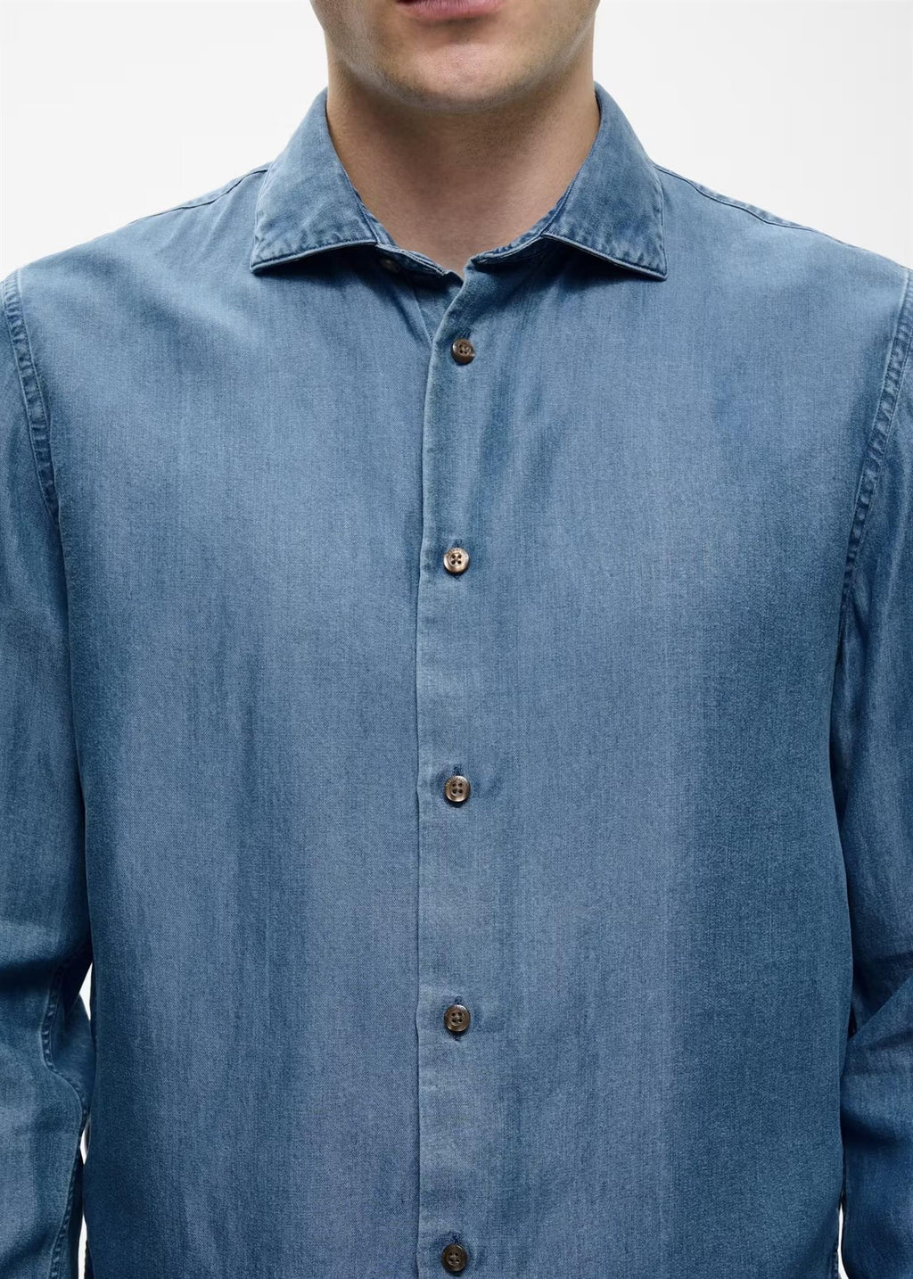 MAmarc Short Denim Skjorte