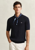 Cotton Cable SS C-neck Genser