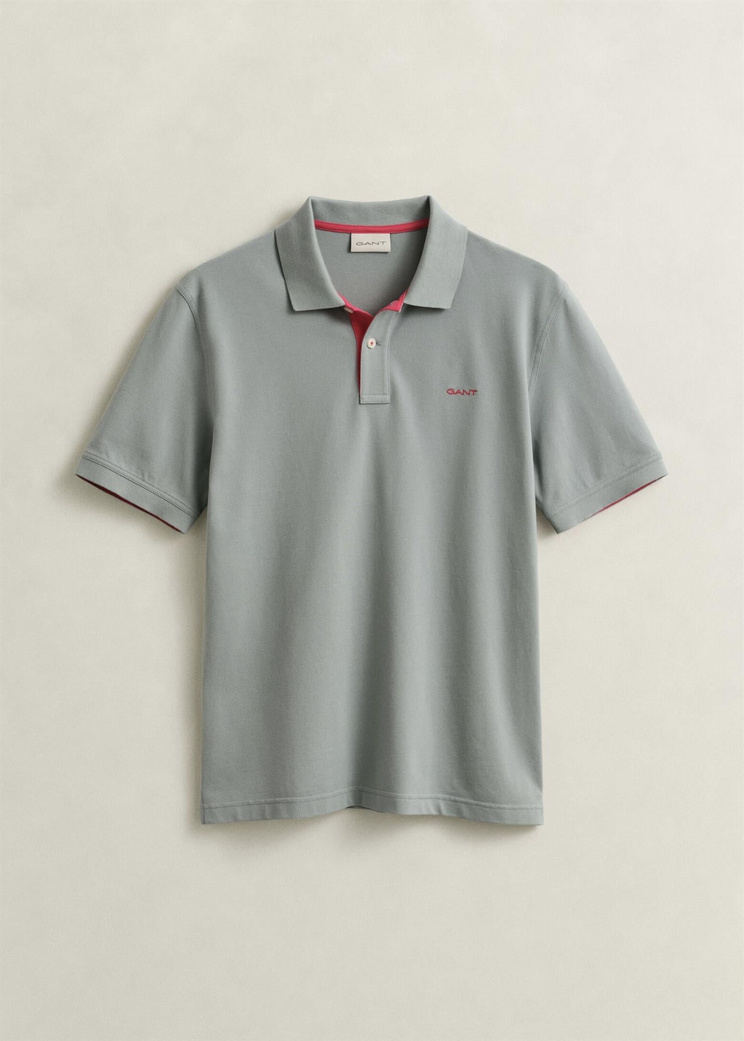 Reg Contrast SS Polo Pique