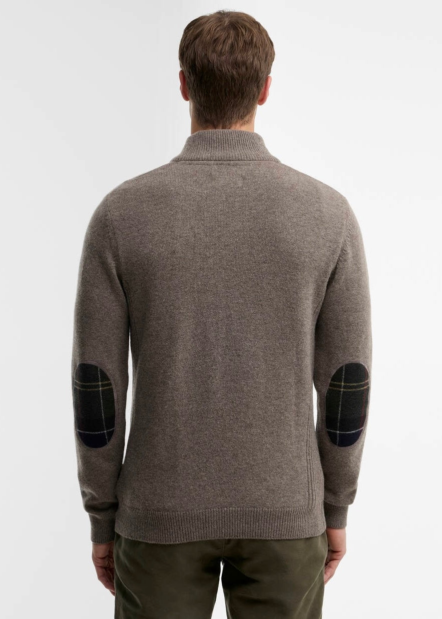 Essential Patch Zip Thru Cardigan