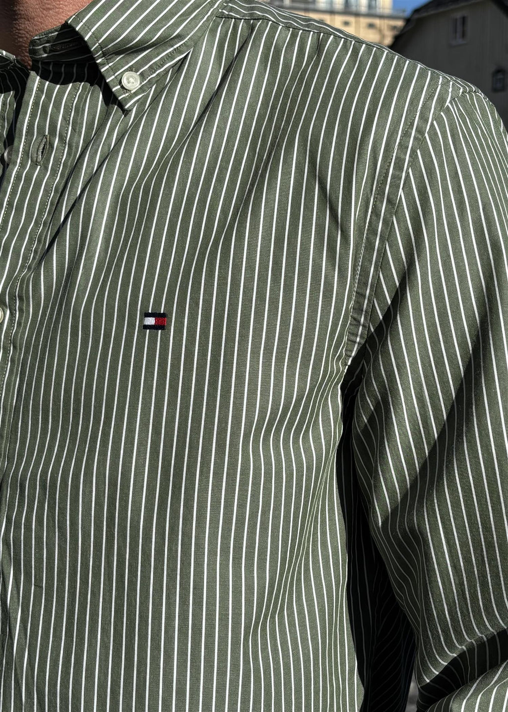 Core Hairline Poplin RF Skjorte