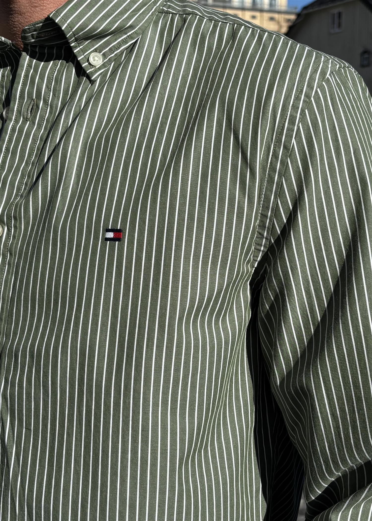 Core Hairline Poplin RF Skjorte