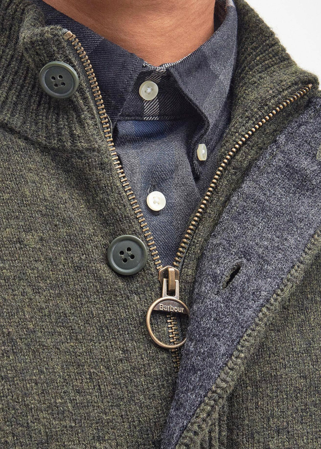 Essential Patch Thru Cardigan