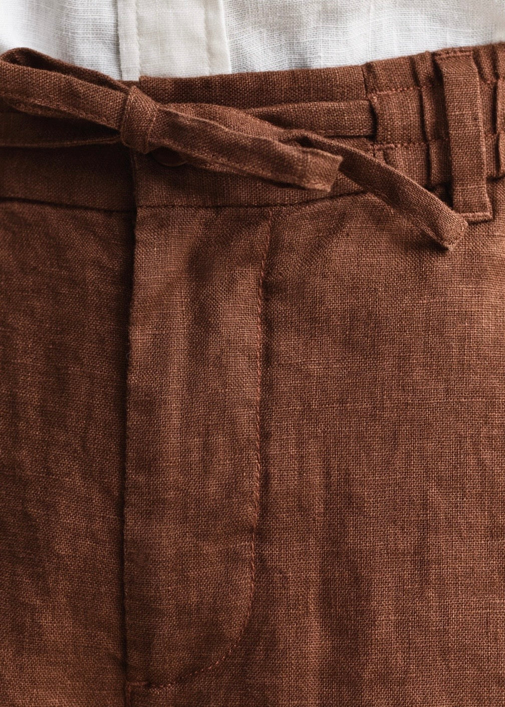 Reg Linen DS Shorts