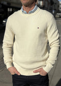 Seasonal Structure Crew Neck Genser
