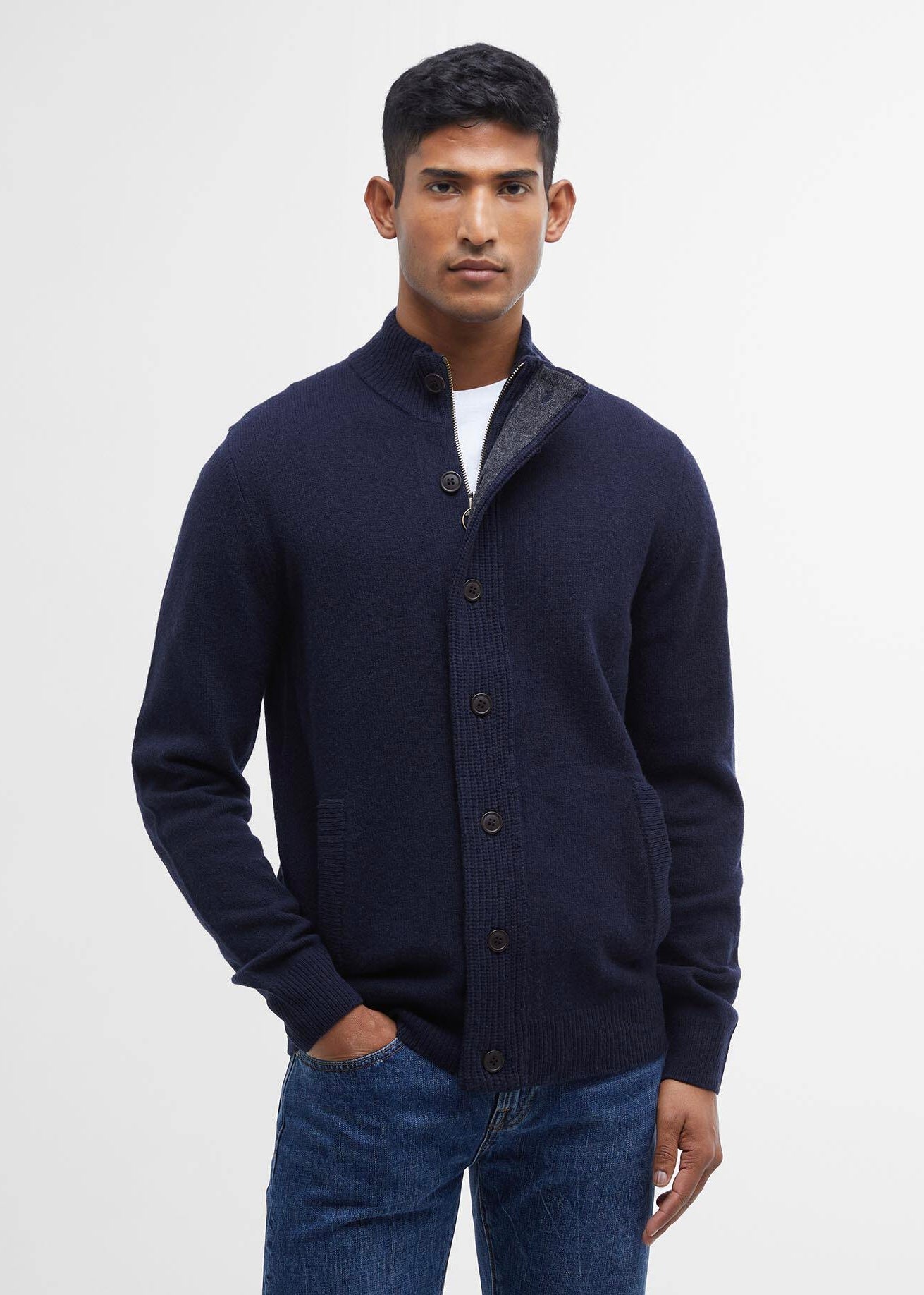 Essential Patch Thru Cardigan