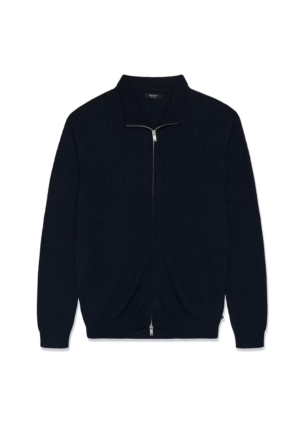 MAmason Cable Full Zip Genser