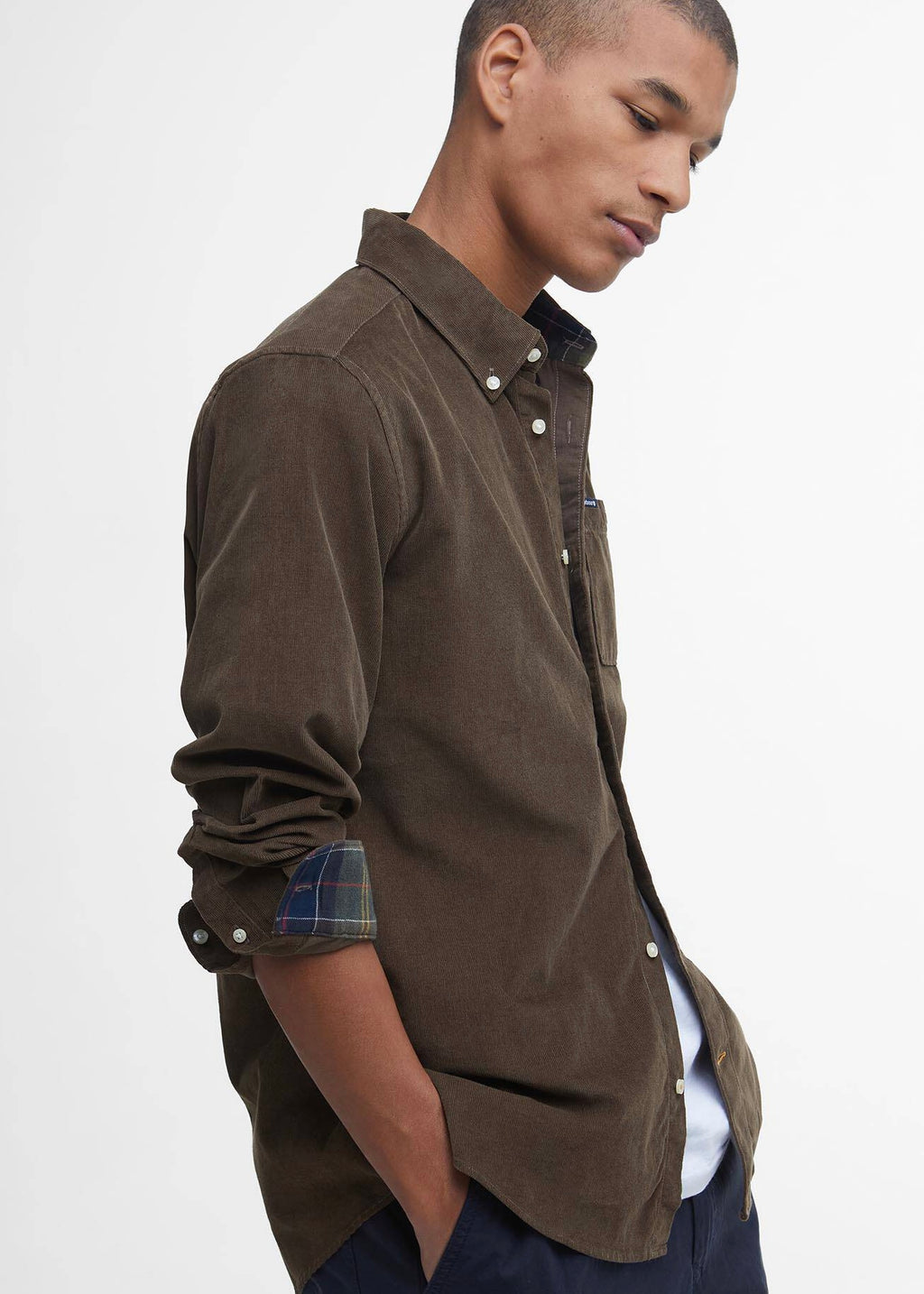 Ramsey Tailored Cord Skjorte