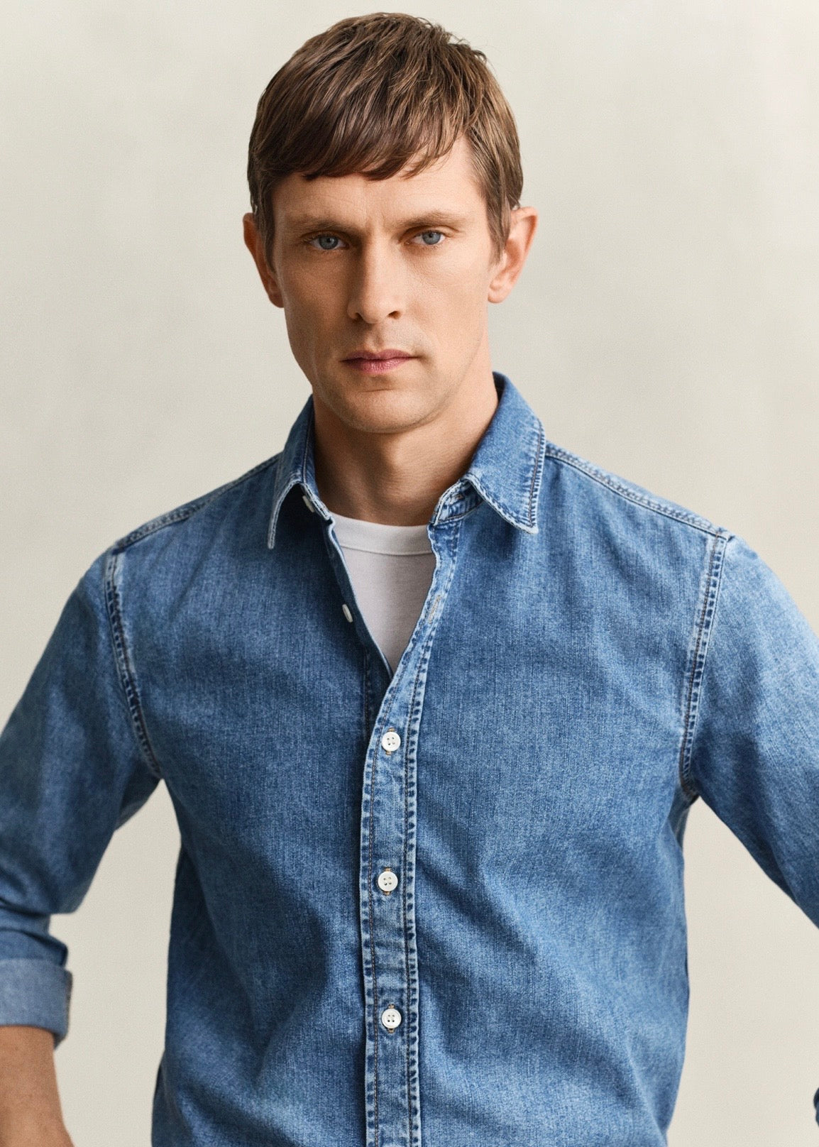 Reg Denim Skjorte