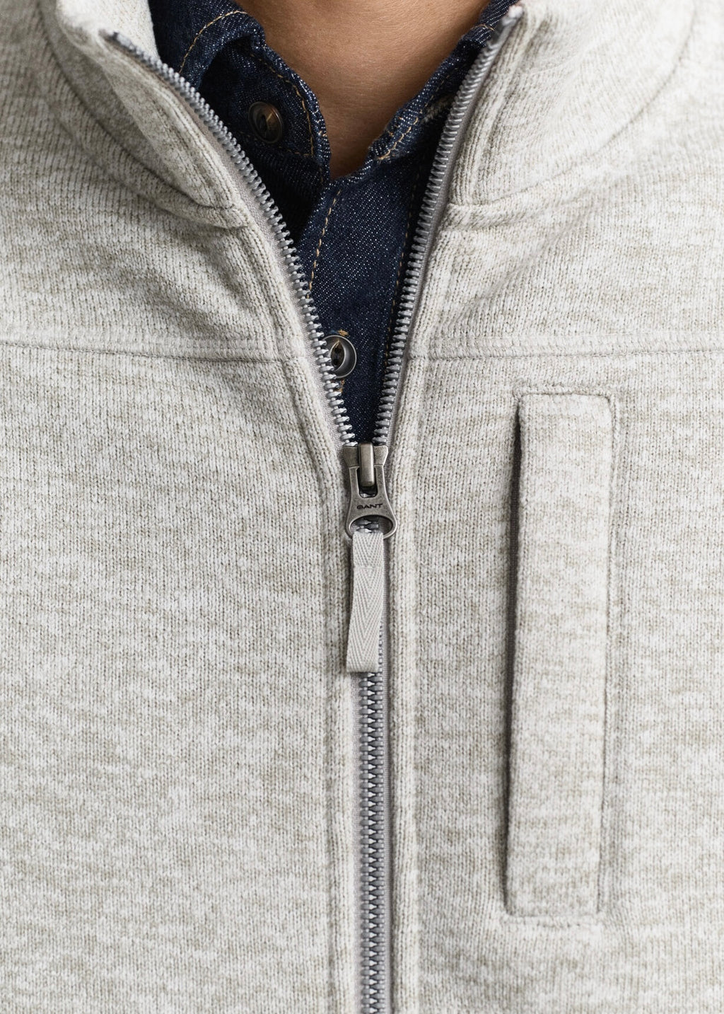 Zipped Fleece Vest