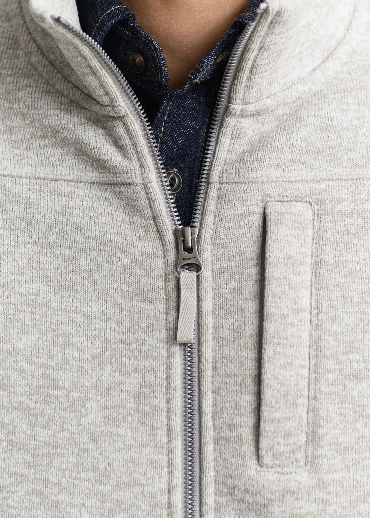 Zipped Fleece Vest