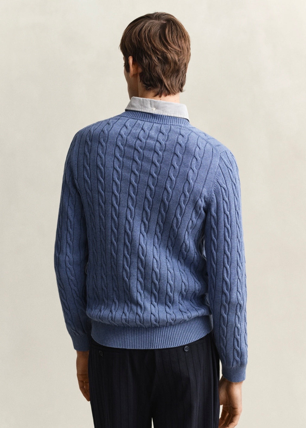 Cotton Cable C-Neck