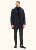 Zipped Padded Car Coat