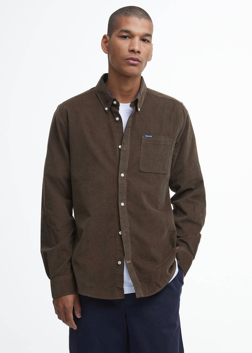 Ramsey Tailored Cord Skjorte