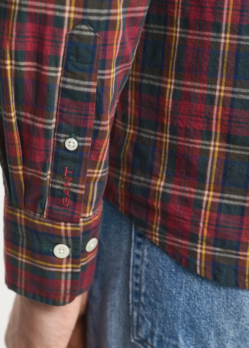 Archive Poplin Check Skjorte