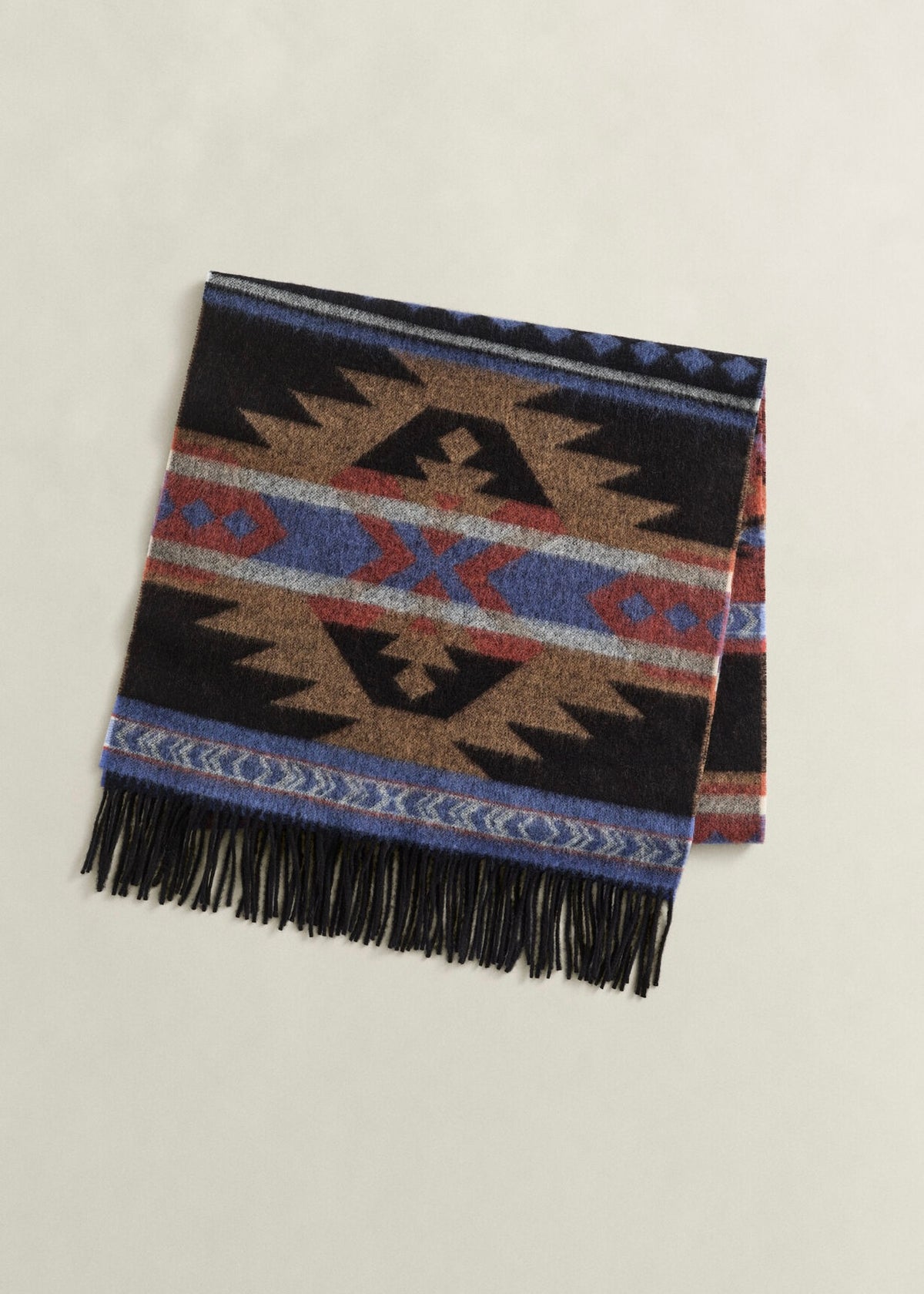 Geometric Pattern Scarf