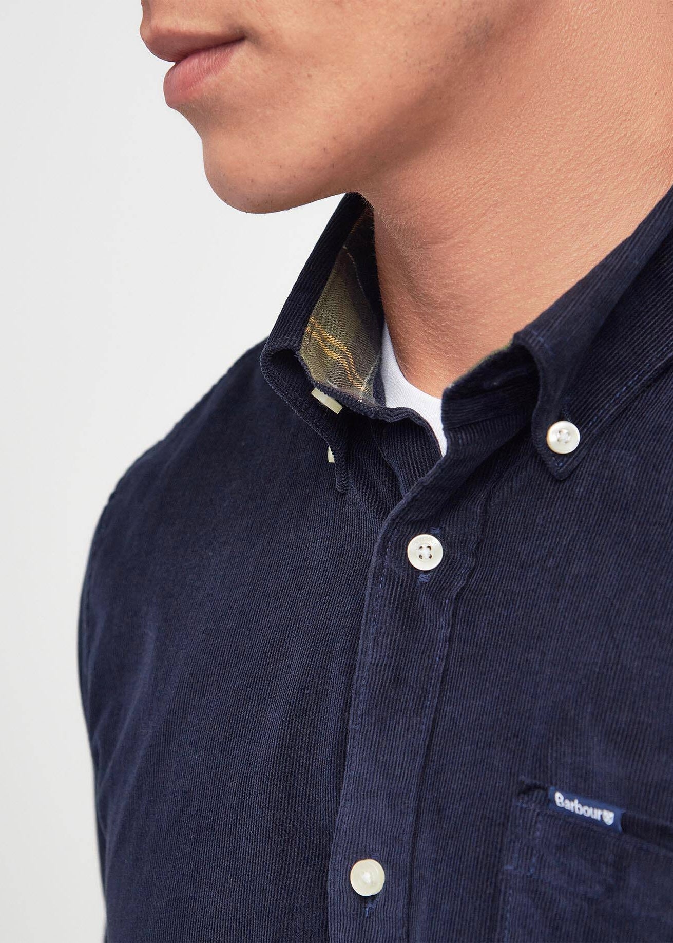 Ramsey Tailored Cord Skjorte