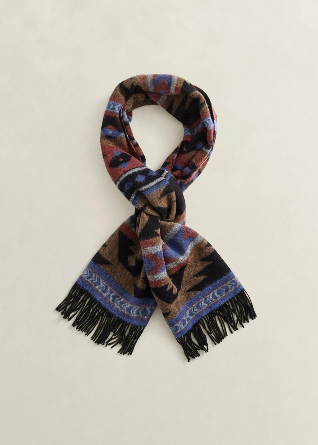Geometric Pattern Scarf