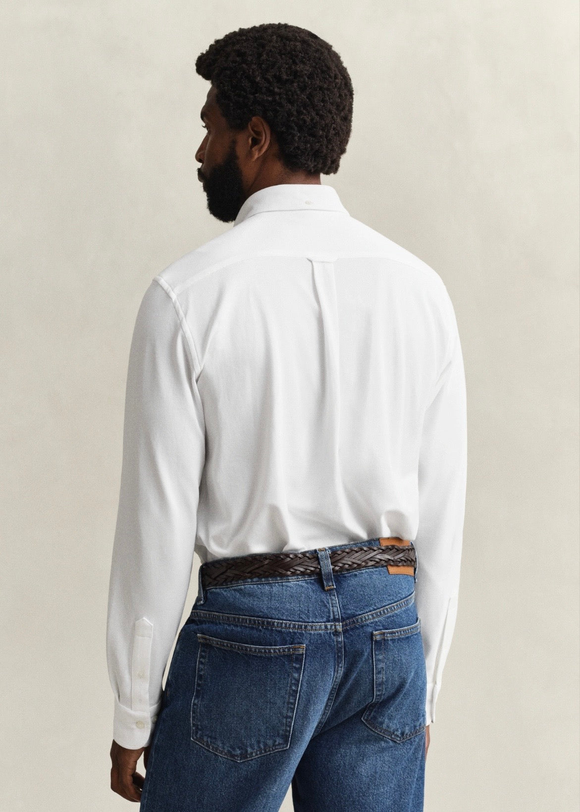 Jersey Pique Stretch Skjorte