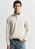 Sacker Rib Half Zip Genser