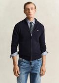 Superfine Lambswool Zip Cardigan