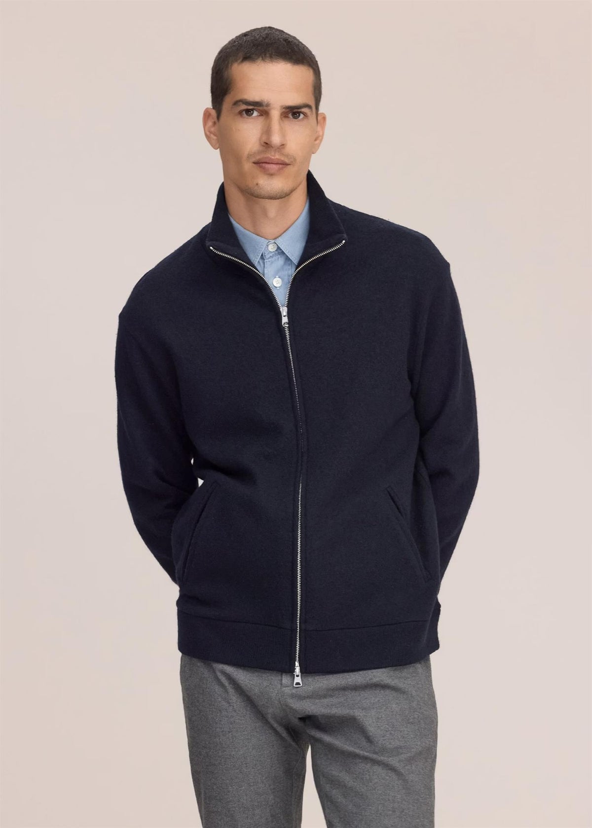 Boiled Full Zip 6398 Cardigan