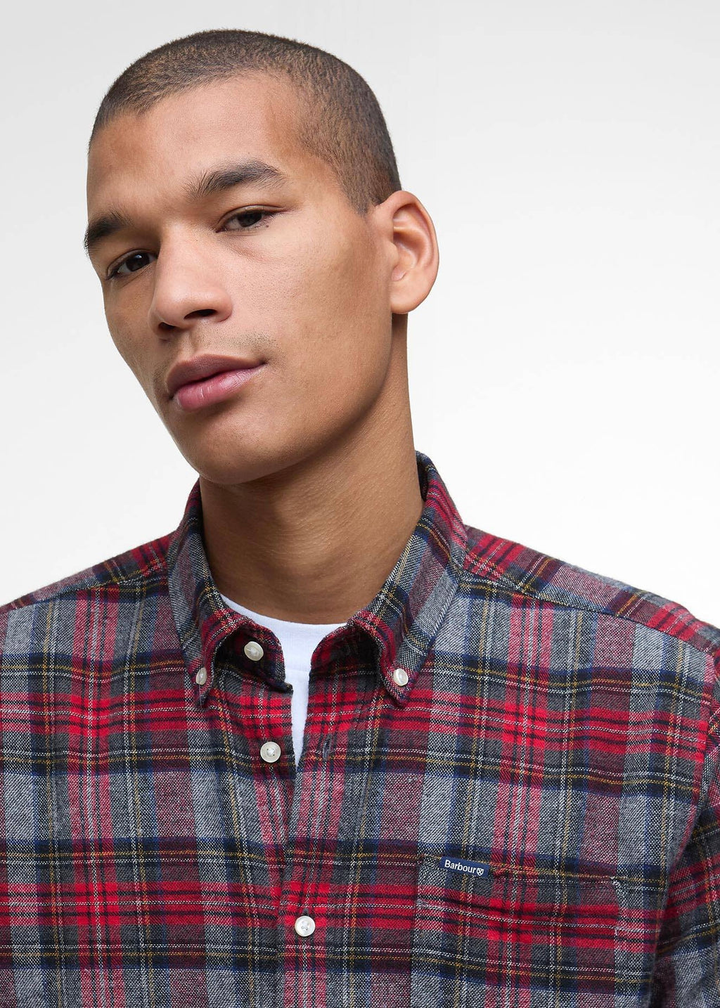 Ashroad Tailored Checked Skjorte