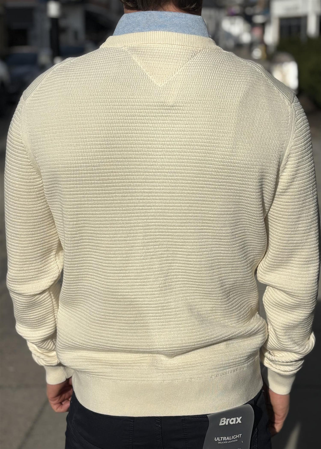 Seasonal Structure Crew Neck Genser