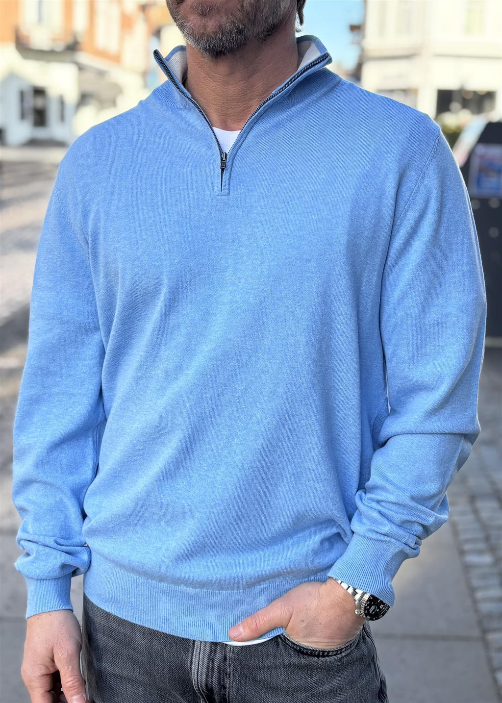 Lacazette 1/2 zip Genser