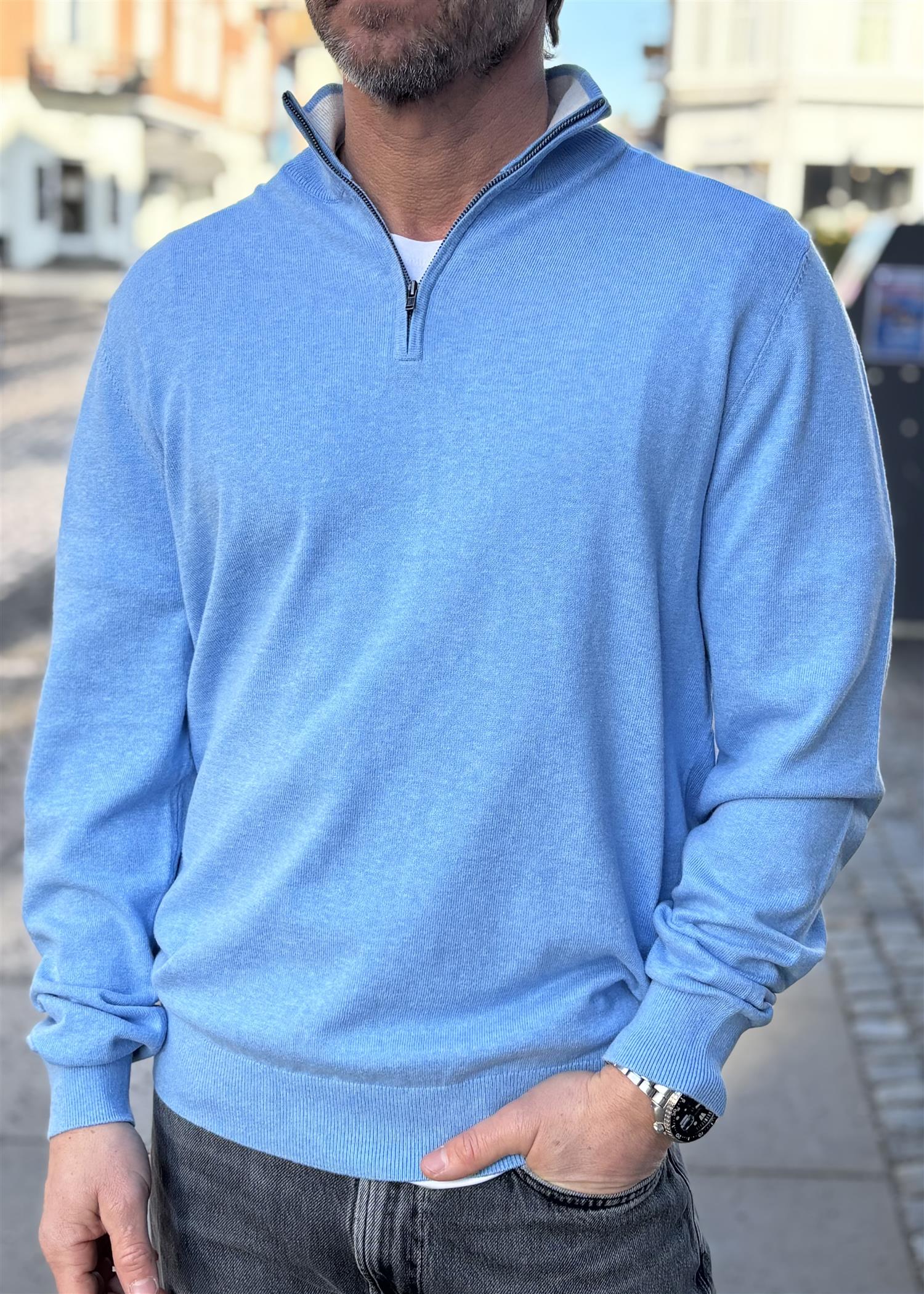 Lacazette 1/2 zip Genser