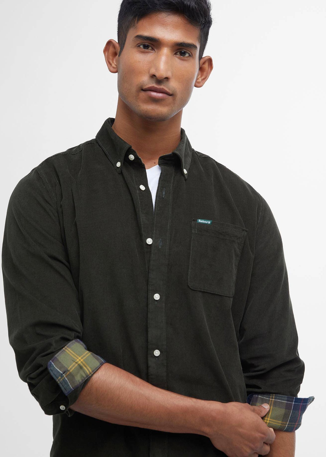 Ramsey Tailored Cord Skjorte