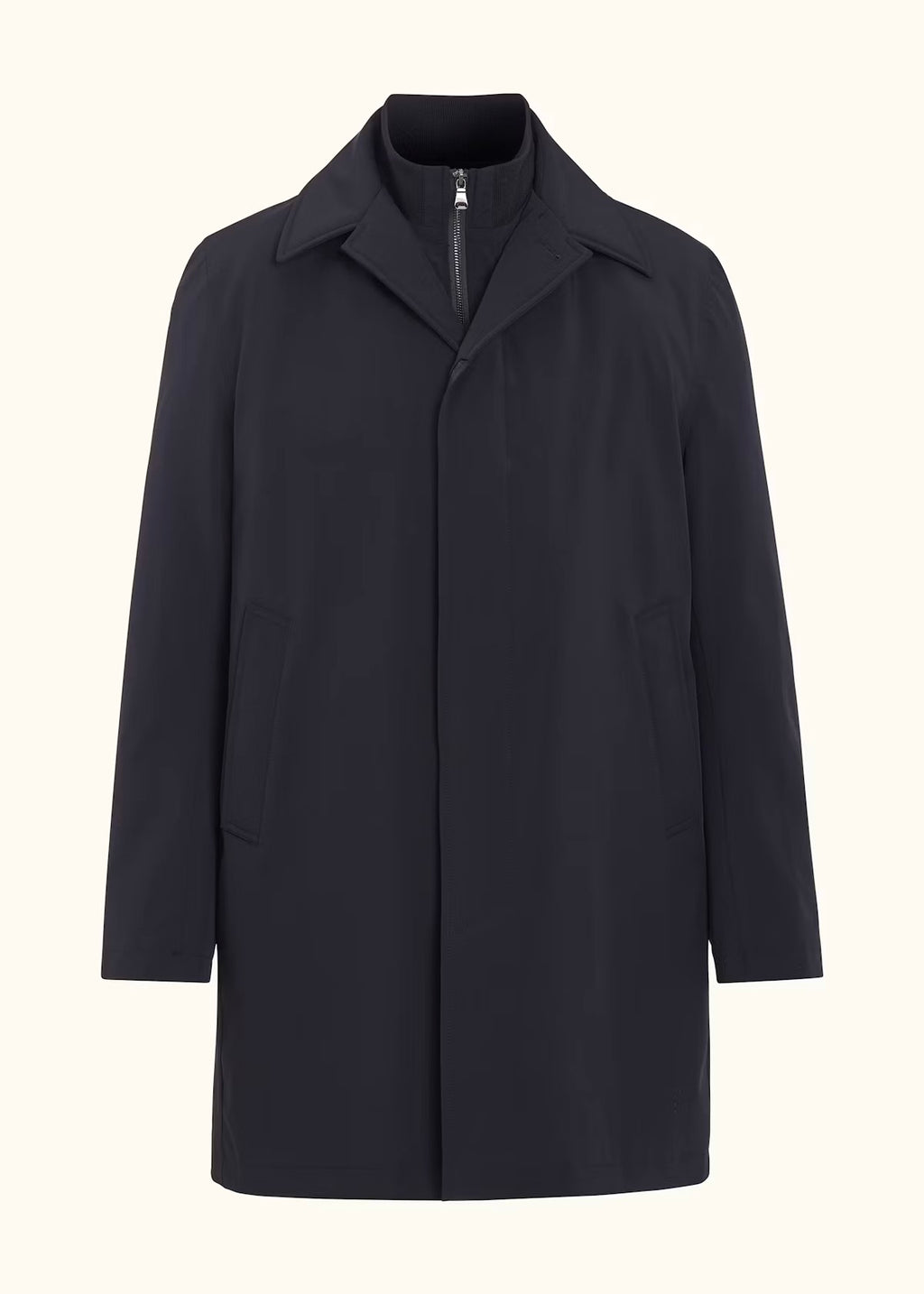 Zipped Padded Car Coat