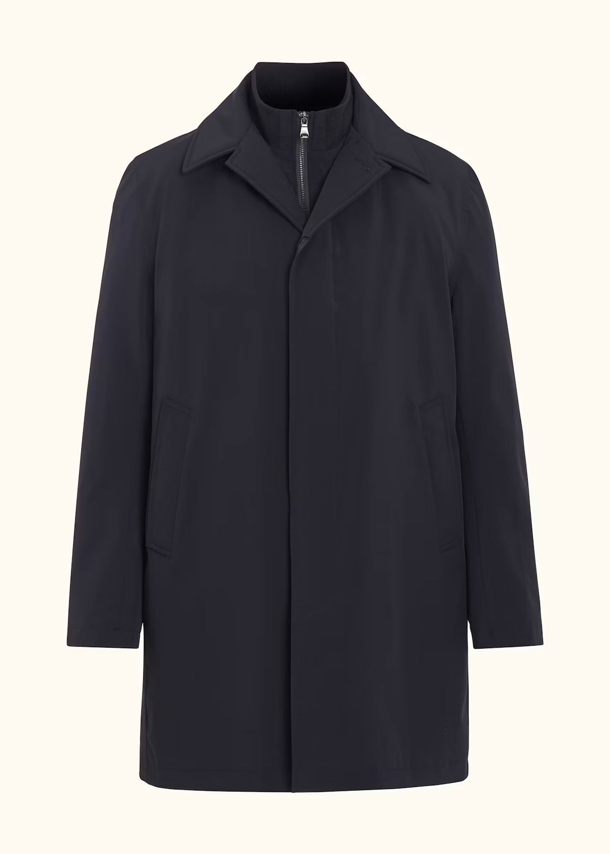 Zipped Padded Car Coat