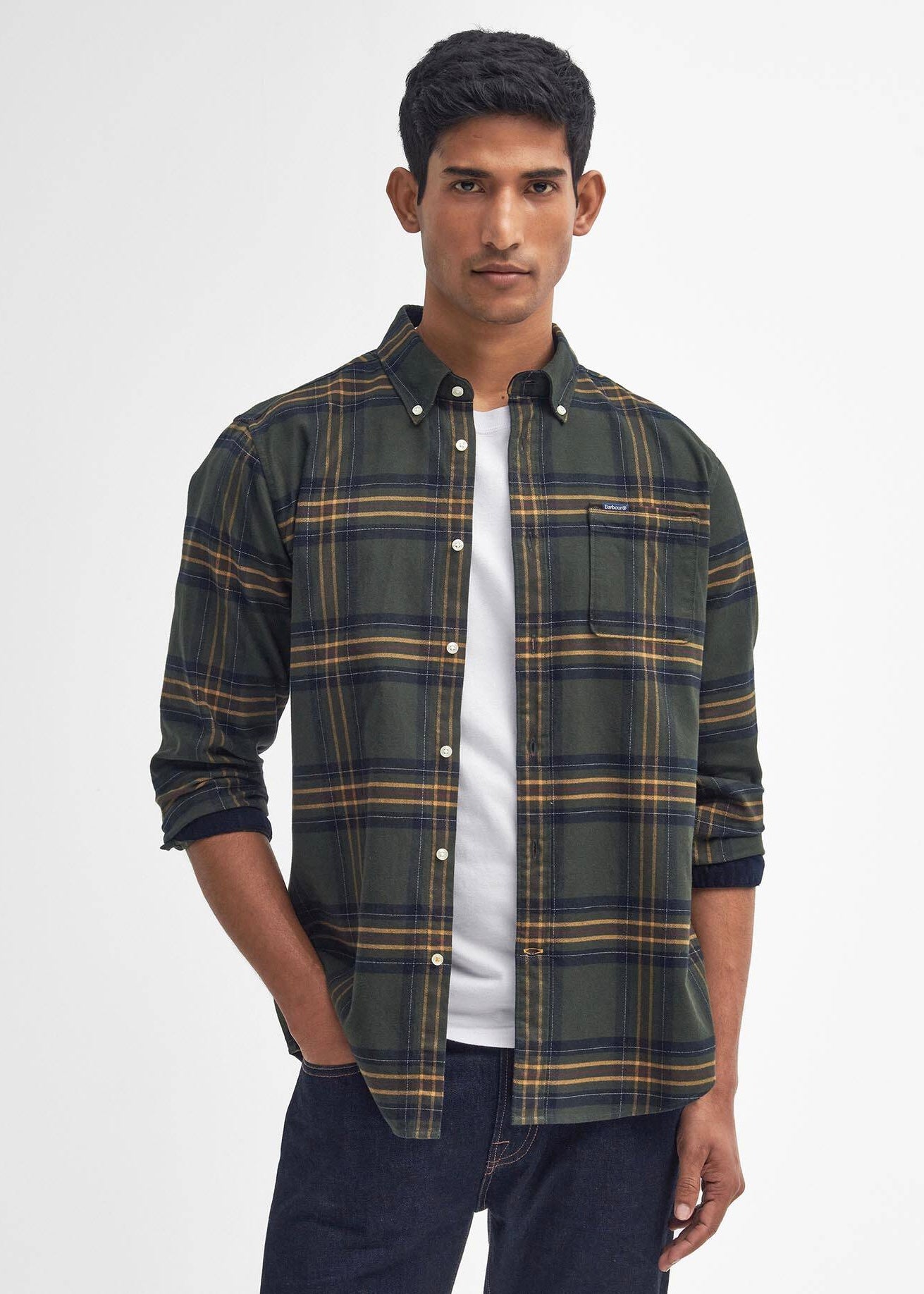 Portdown Tailored Checked Skjorte